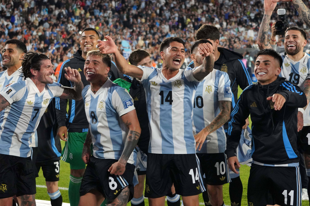 Selección Argentina. Foto: Juan Foglia / NA