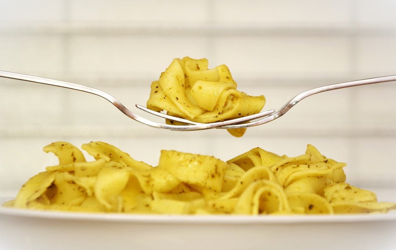 Fideos, pasta, cocina italiana. Foto: Pixabay.