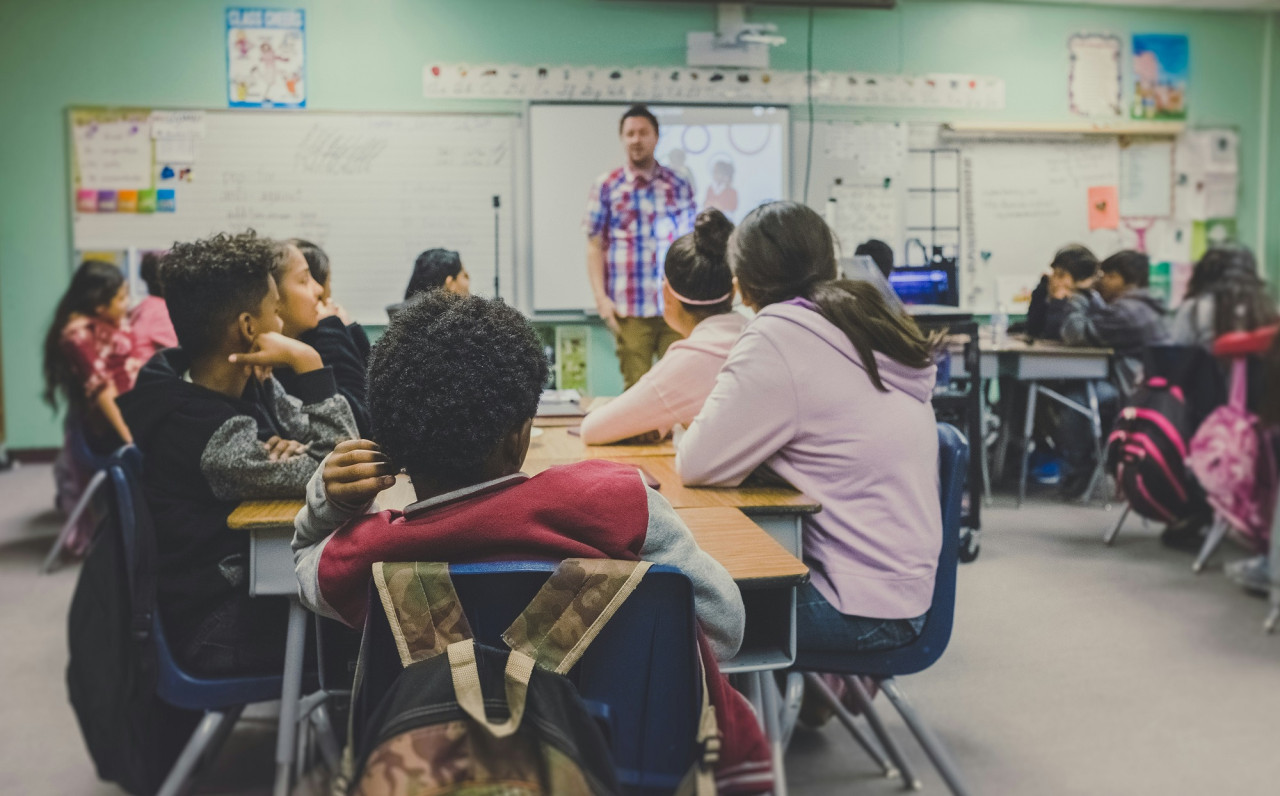 Docentes, escuelas, colegio, clases. Foto Unsplash