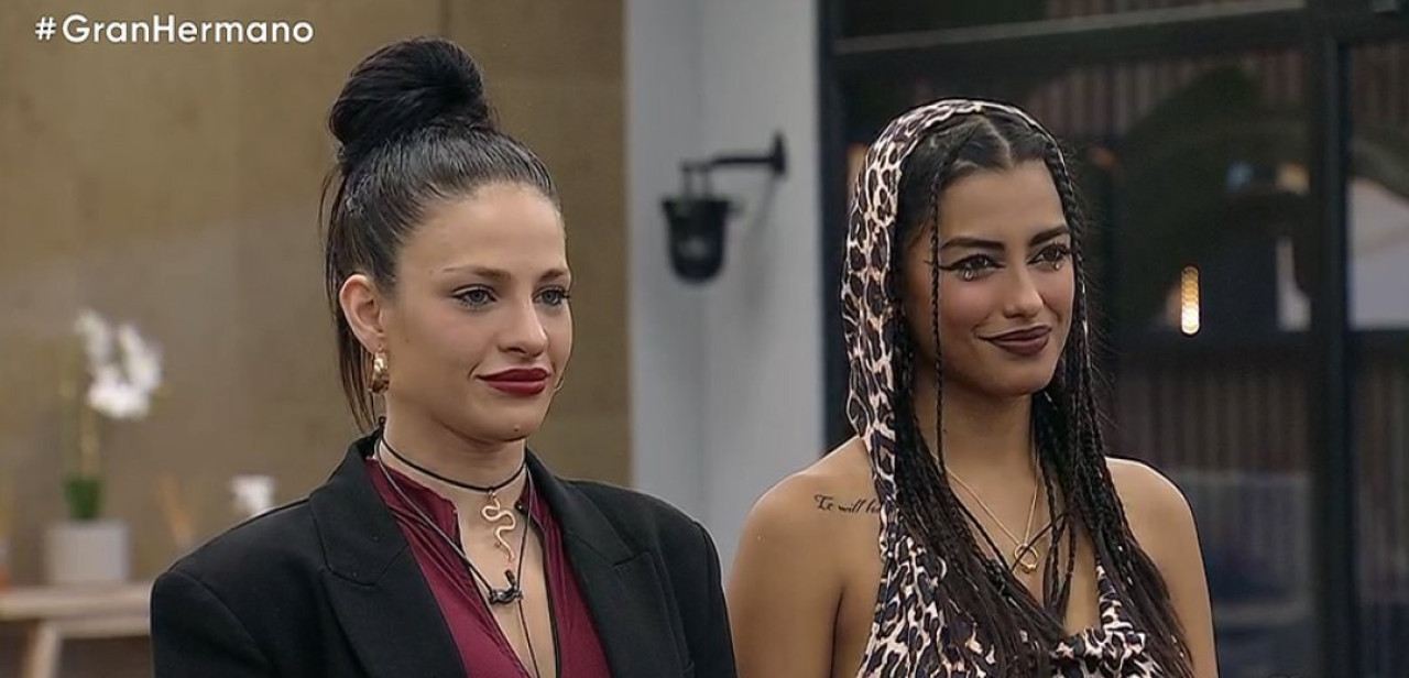 Chiara y Luz protagonizaron una eliminación mano a mano en Gran Hermano 2025. Foto: captura.