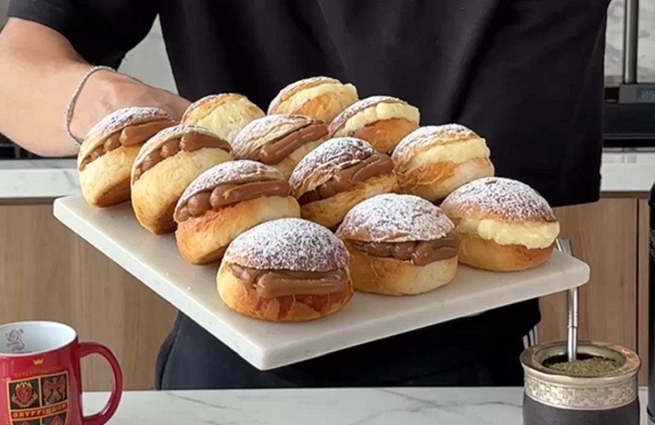 Miguelitos de dulce de leche. Foto: captura video Tiktok/lasrecetasdesimon