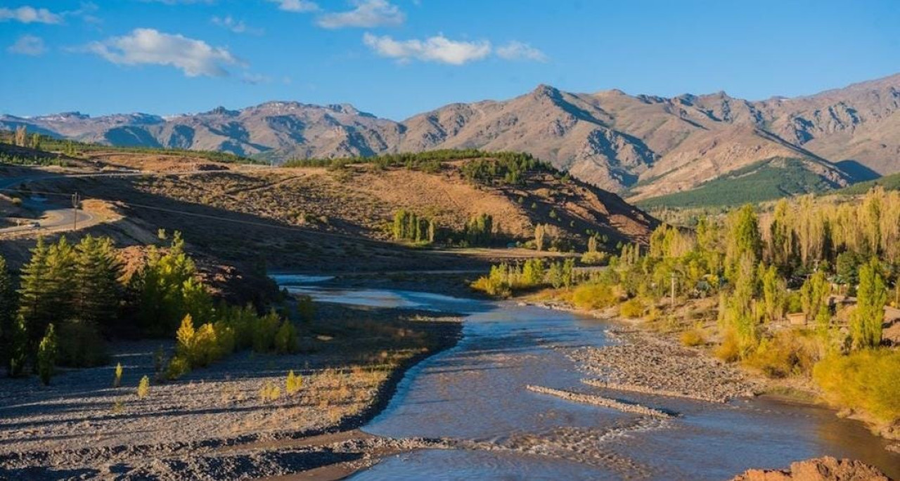 Huinganco, en Neuquén. Foto: Instagram / huingancotrail.