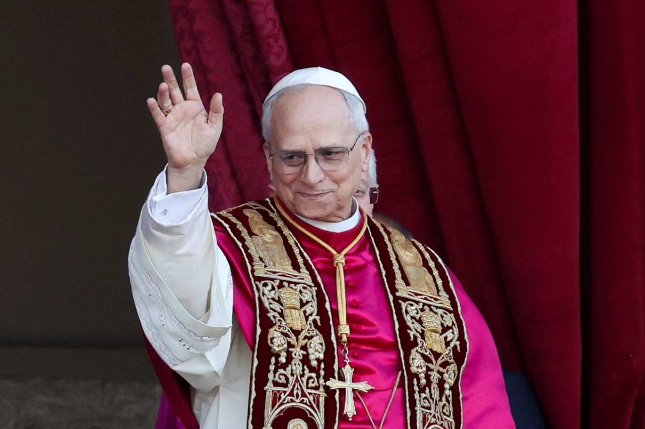 Robert Prevost, el sucesor del papa Francisco. Foto: Reuters (Claudia Greco)