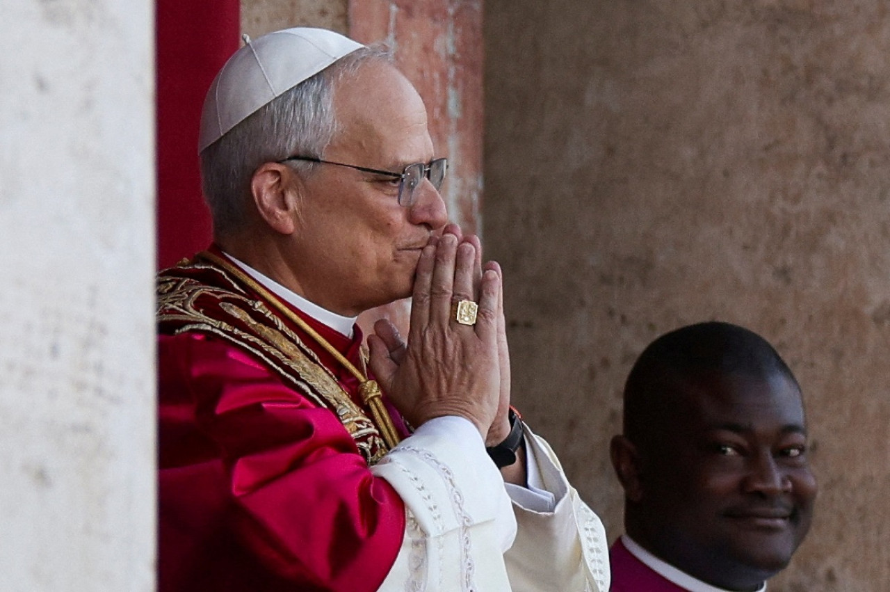 Robert Prevost, el sucesor del papa Francisco. Foto: Reuters (Stoyan Nenov)