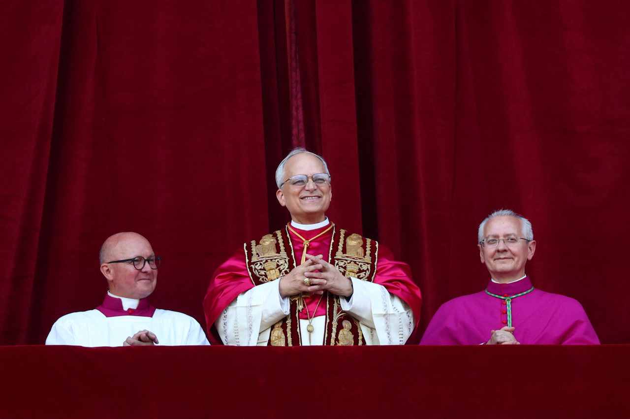 Papa León XIV. Foto: Reuters/Guglielmo Mangiapane