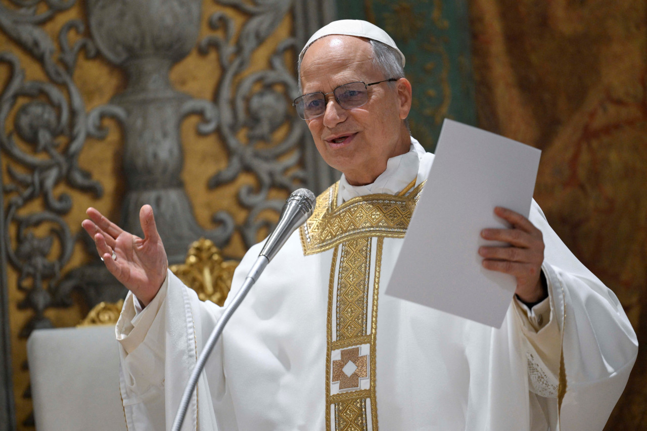 León XIV. Foto: Vaticano/Simone Risoluti.