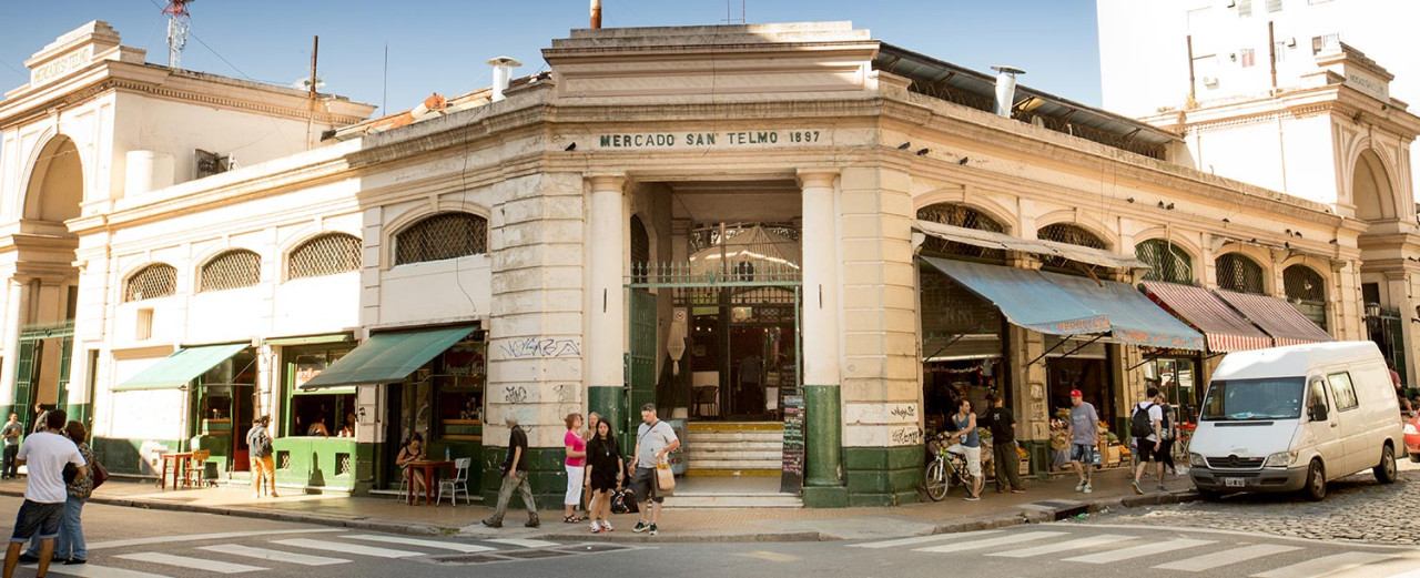 Mercado de San Telmo. Foto: turismo.buenosaires