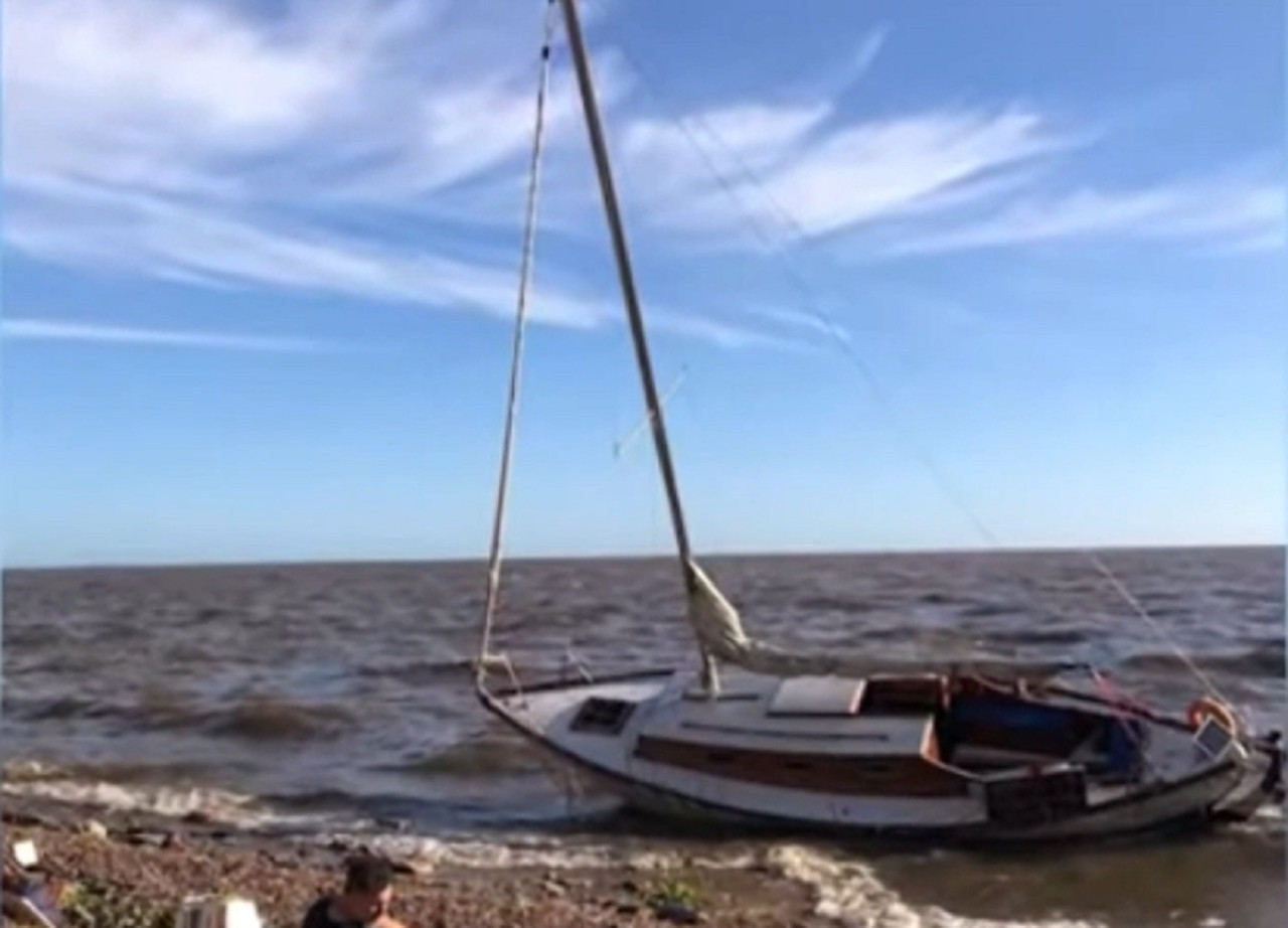 Conflicto con el velero de El Eternauta. Foto: captura