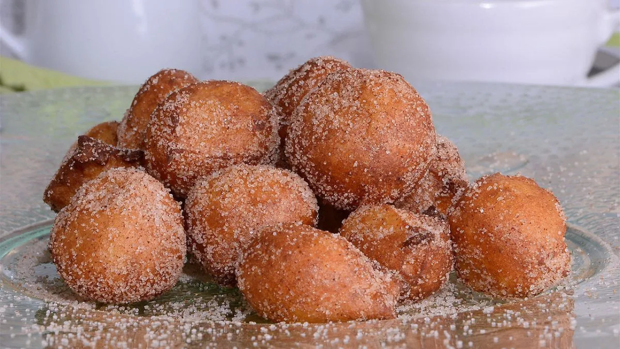 Buñuelos de banana. Foto: Aires de Santa Fe