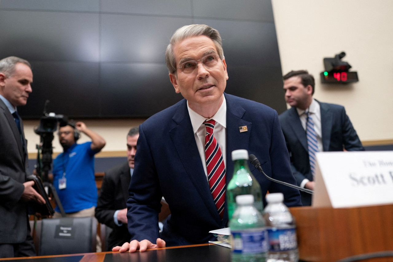 Scott Bessent, secretario del Tesoro de Estados Unidos. Foto: Reuters/Nathan Howard