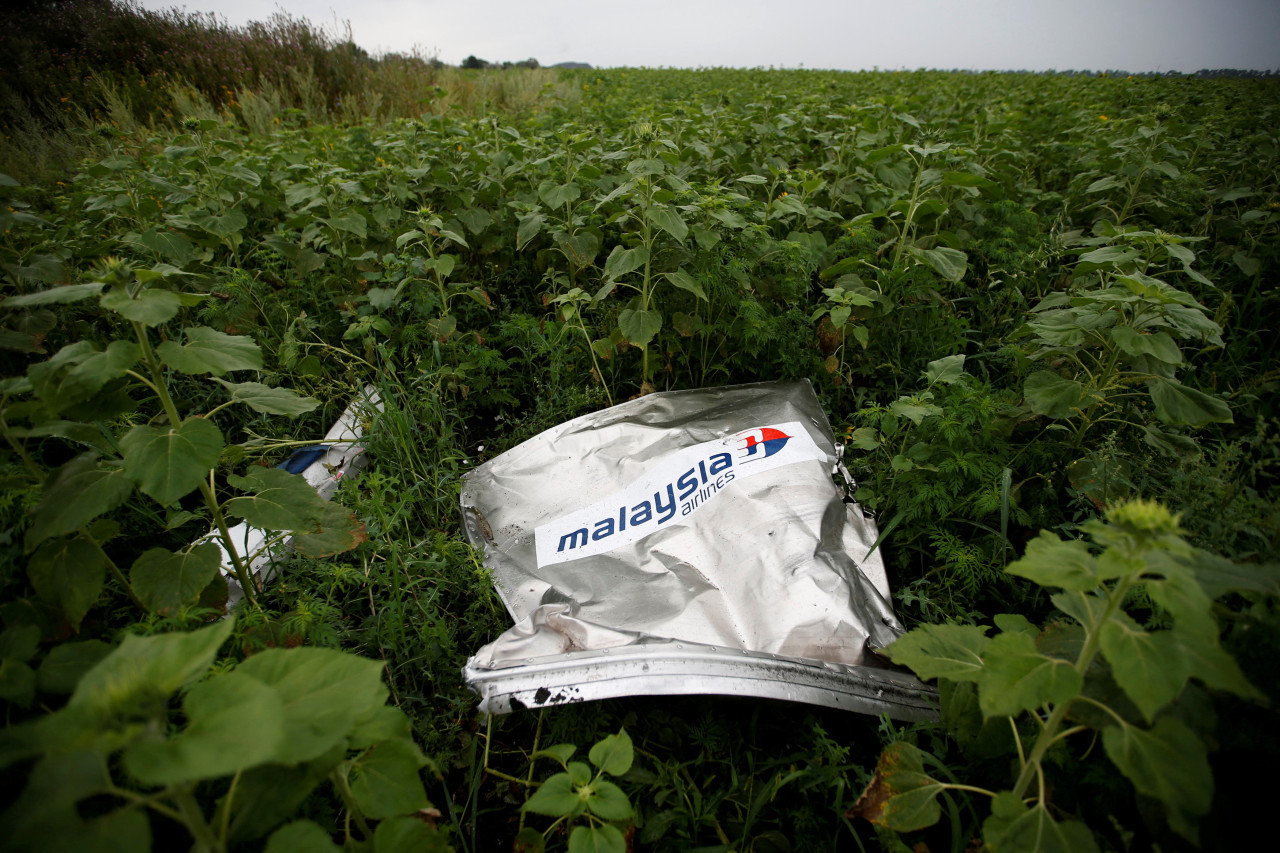 Accidente del vuelo MH17 de Malaysia Airlines. Foto: Reuters/Maxim Zmeyev