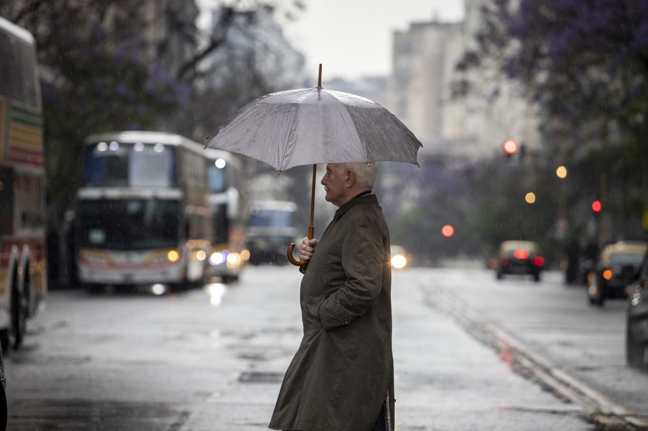 Lluvias; tormentas. Foto: NA (Damián Dopacio)