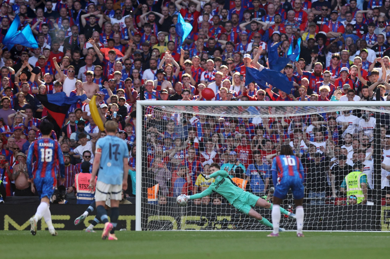 Crystal Palace vs Manchester City, final de la FA Cup. Foto: Reuters/David Klein