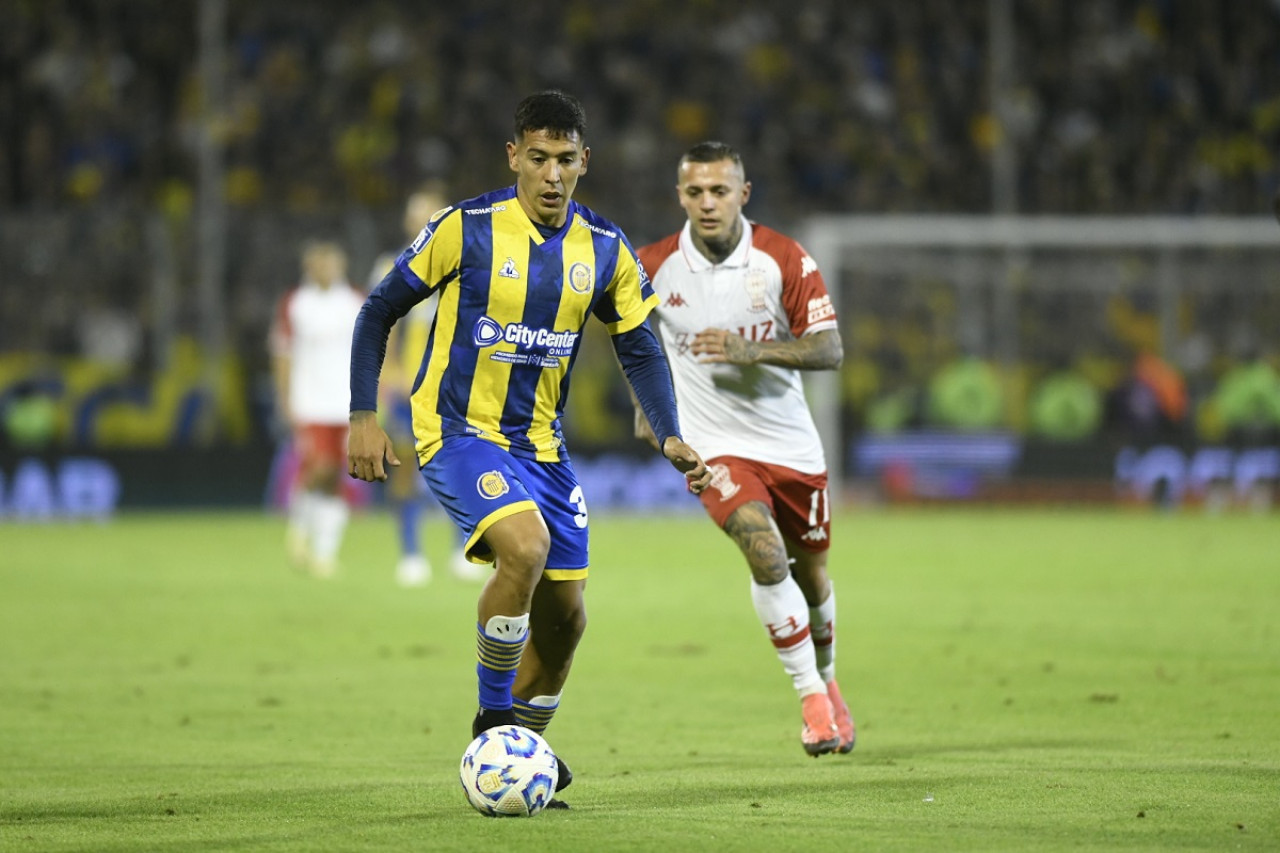Rosario Central vs. Huracán; Torneo Apertura 2025. Foto: X @rosariocentral.