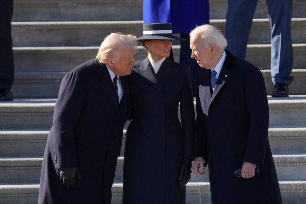 Donald Trump cuestionó el anuncio de cáncer de Joe Biden. Foto: Reuters (Chris Kleponis)