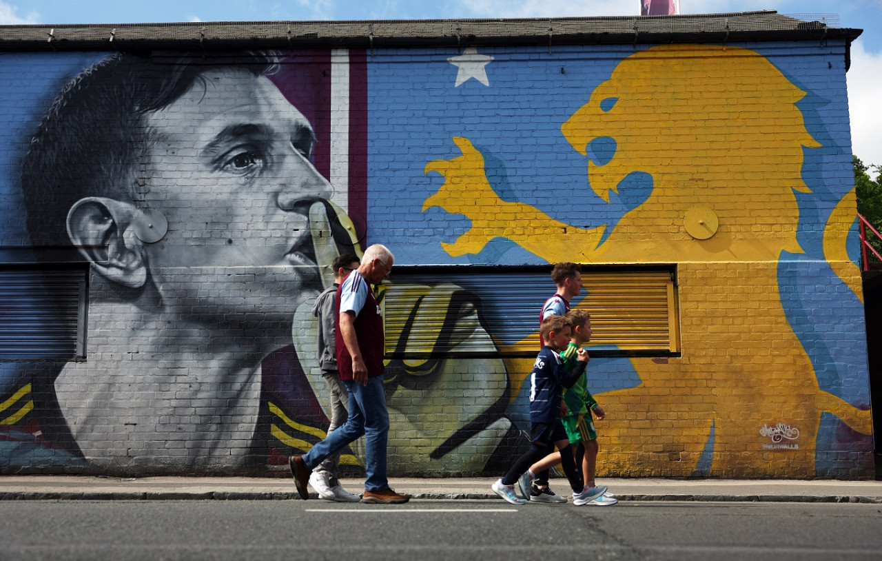 Aston Villa no quiere desprenderse de Emiliano "Dibu" Martínez. Foto: Reuters (Ian Walton)