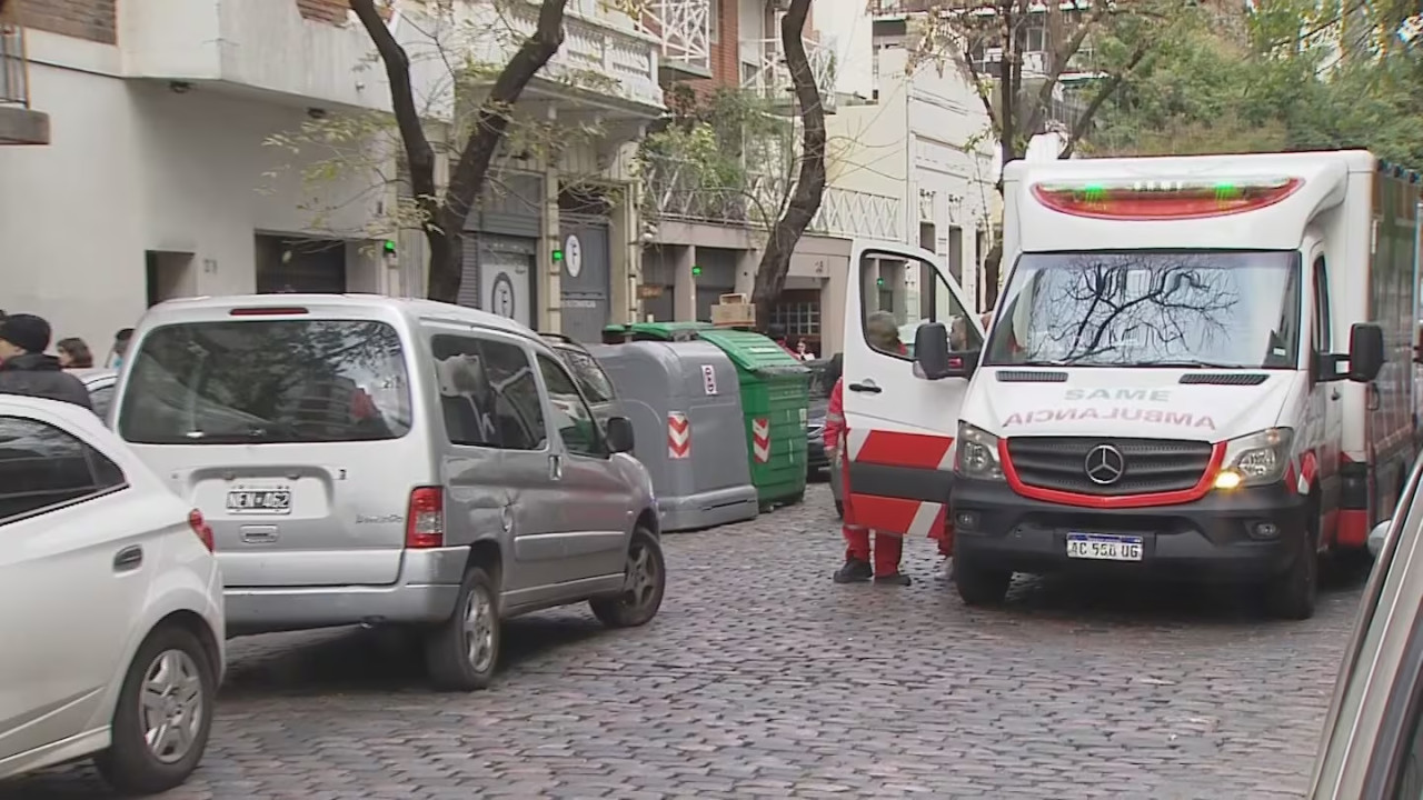 Encontraron a una familia muerta en Villa Crespo. Foto: captura TN