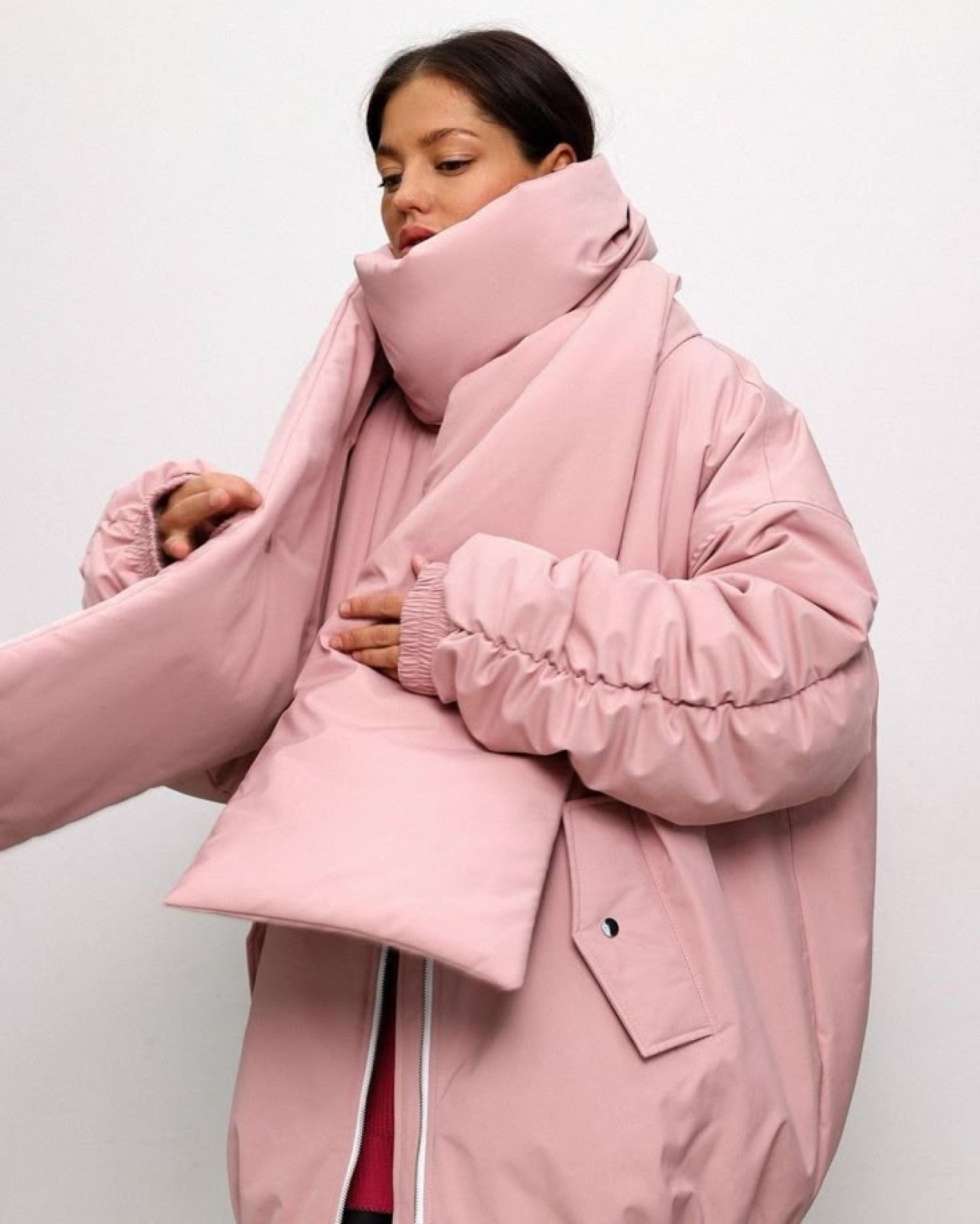 Bufanda puffer. Fuente: Pinterest