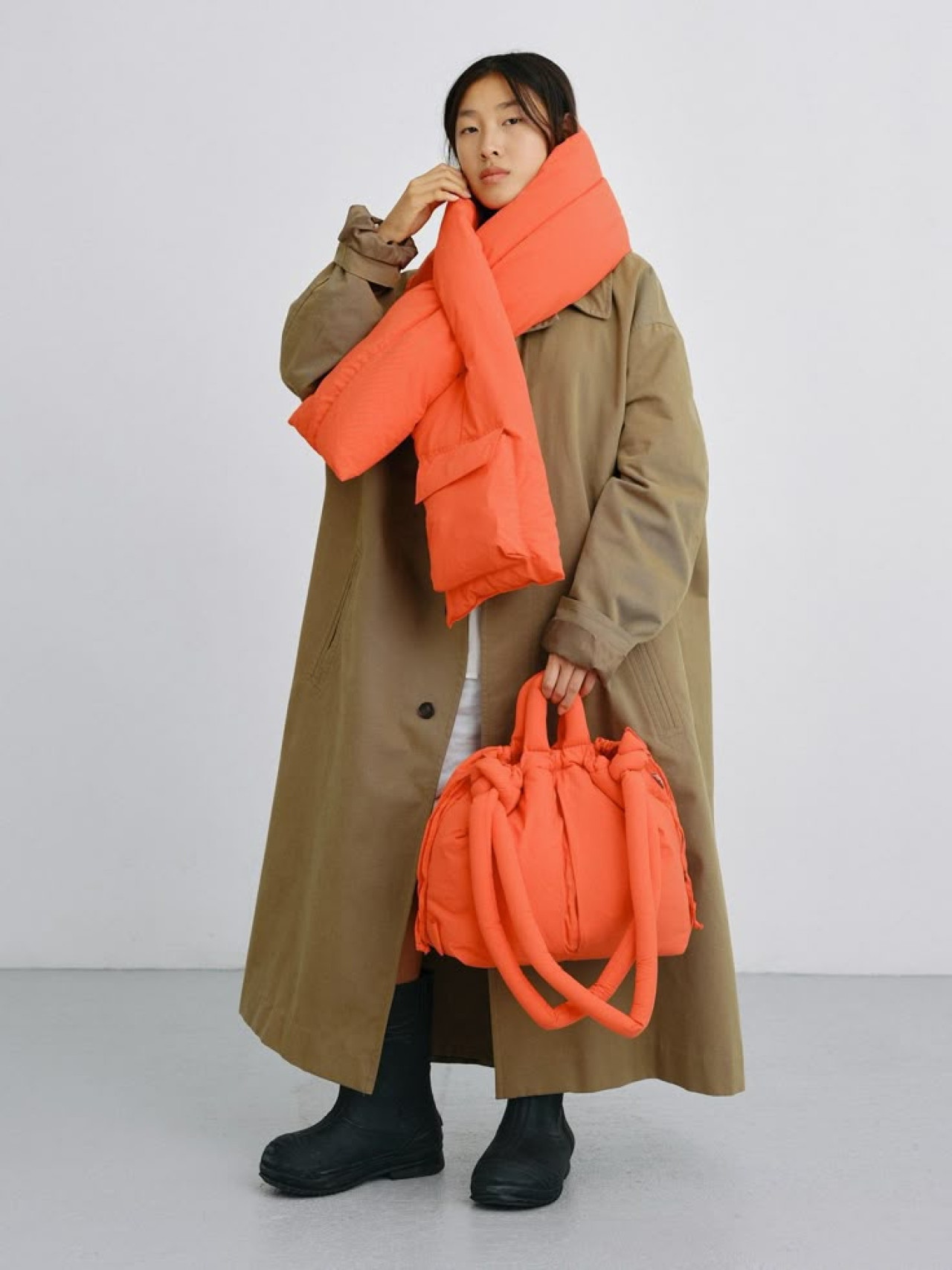Bufanda puffer. Fuente: Pinterest