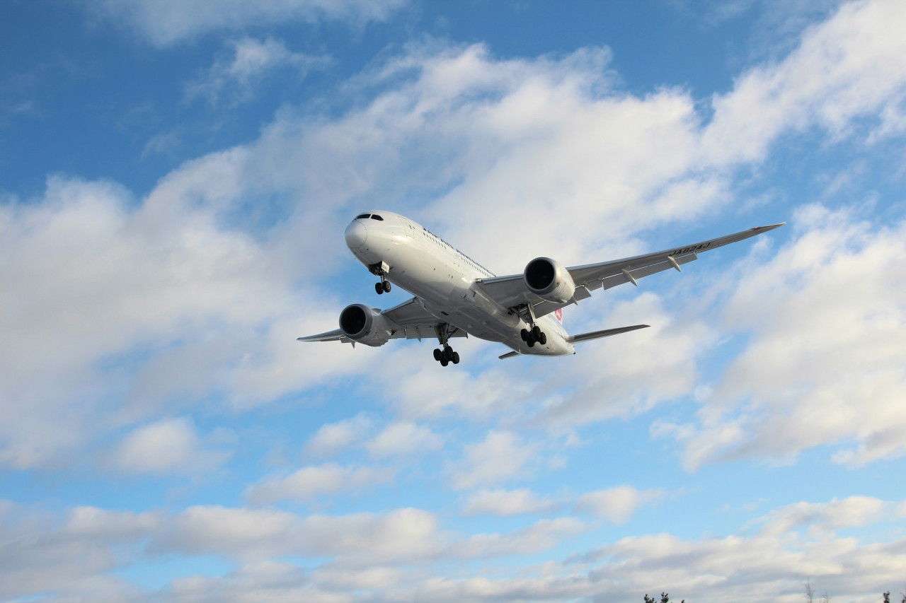 Aerolíneas, avión, vuelo. Foto Unsplash
