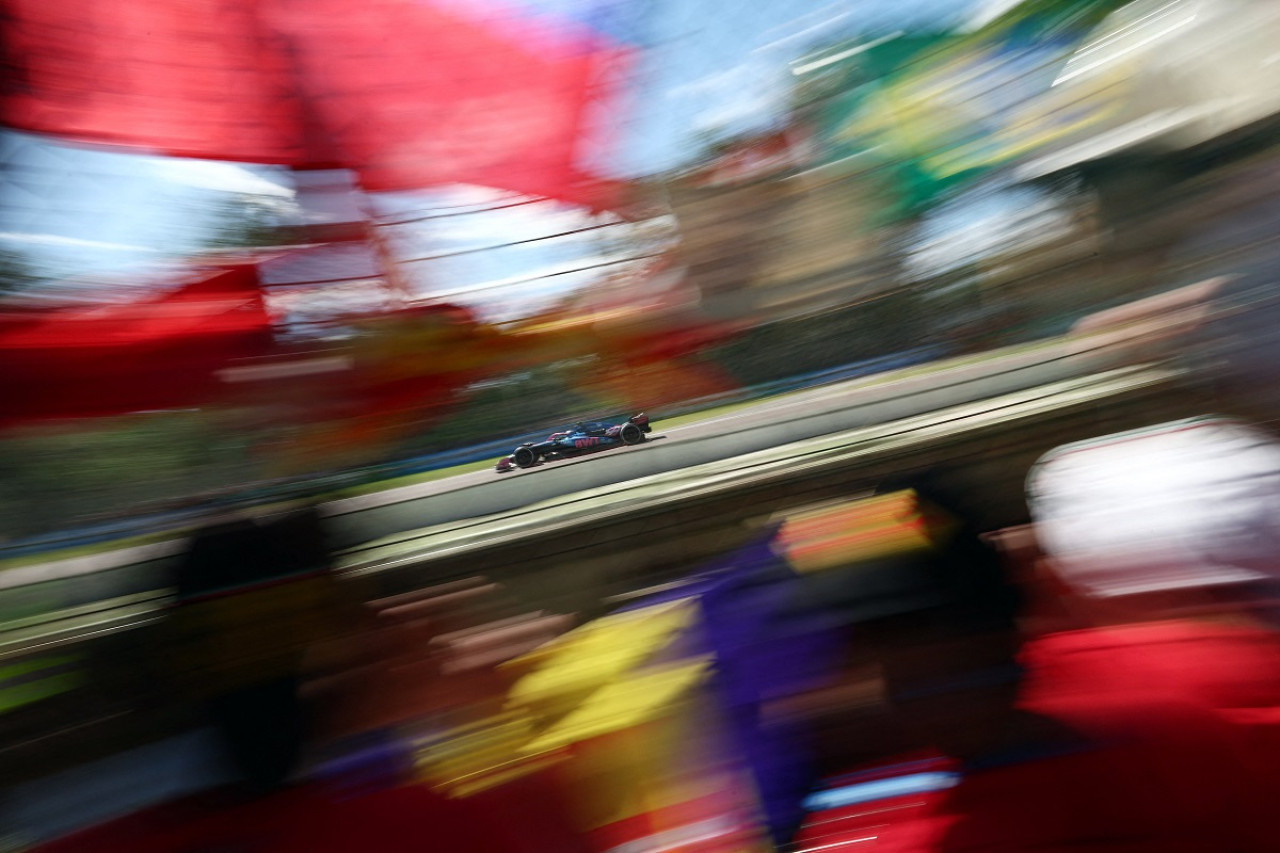 Franco Colapinto en la Fórmula 1. Foto: Reuters (Jakub Porzycki)