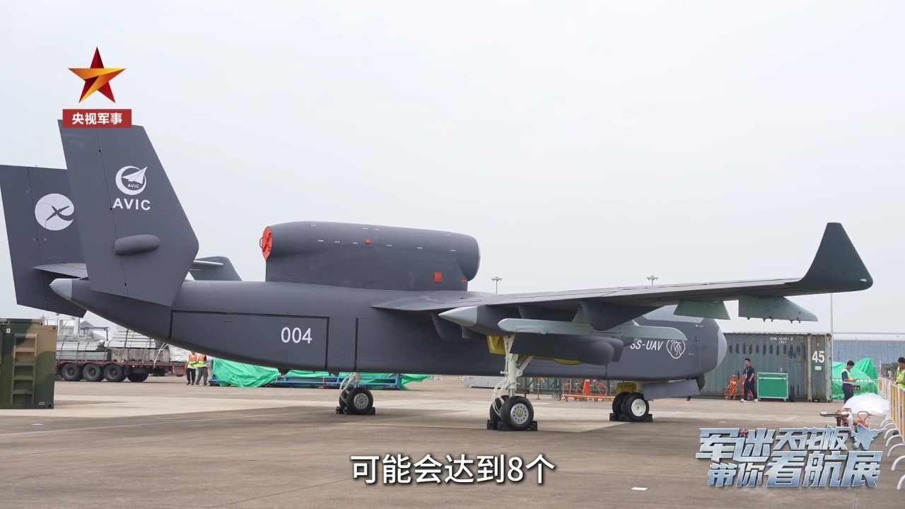 El vehículo aéreo no tripulado chino Jiu Tian, capaz de lanzar enjambres de drones. Foto: X/@xinfolive
