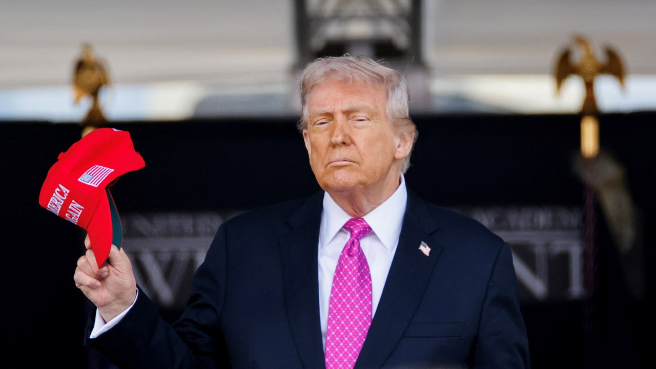Donald Trump, presidente de Estados Unidos. Foto: Reuters/Eduardo Muñoz
