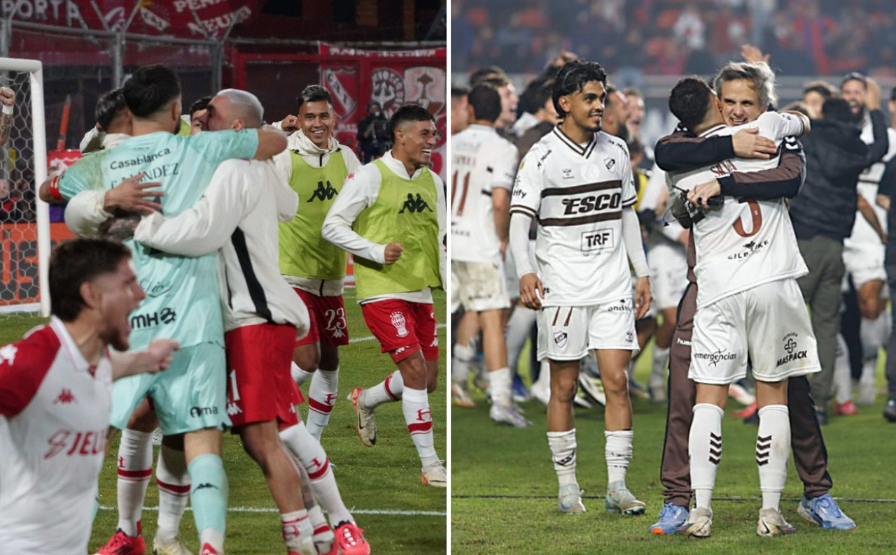 Huracán y Platense, los finalistas del Torneo Apertura 2025. Foto: NA (Mariano Sánchez - Damián Dopacio)