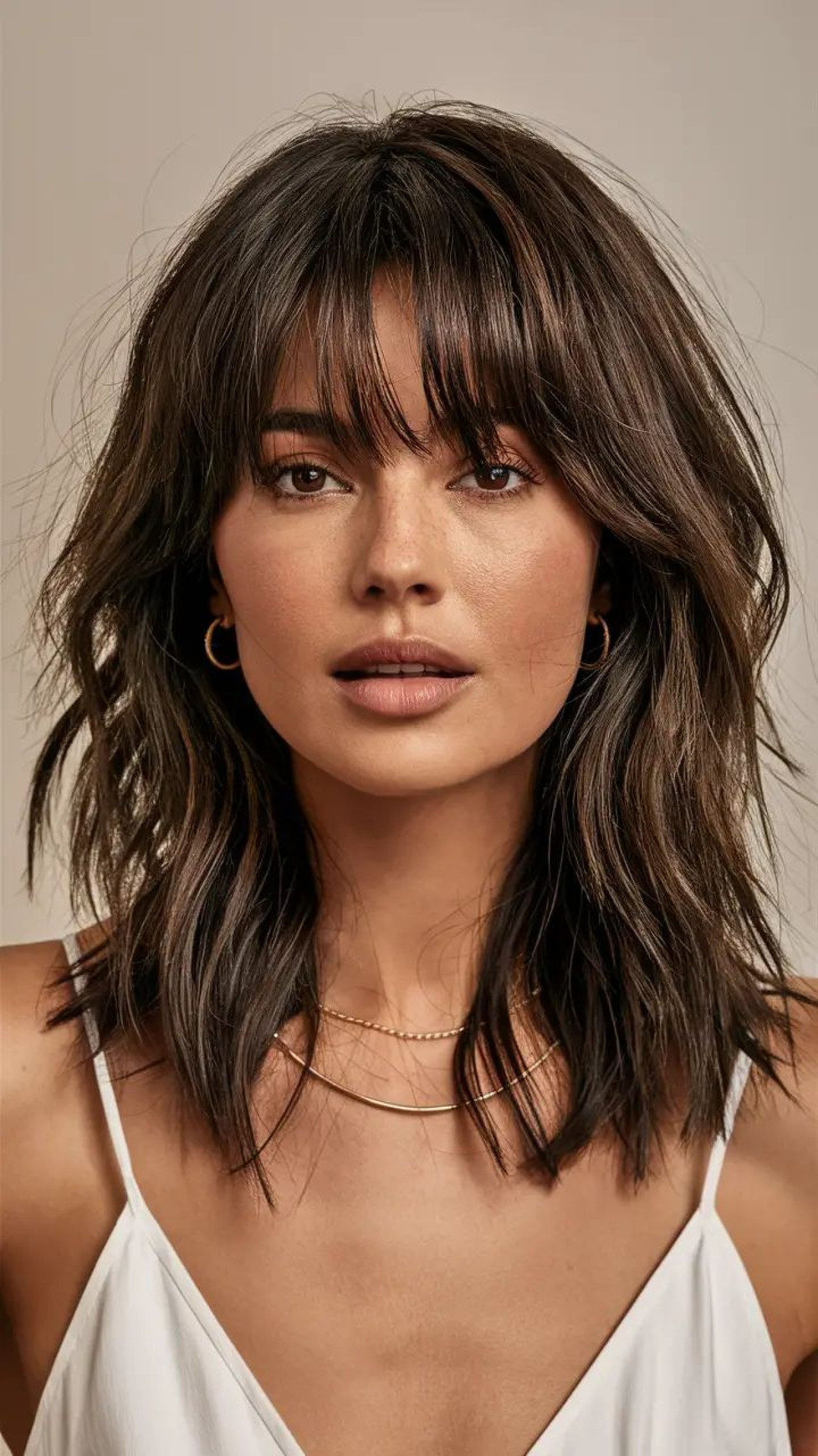 Corte de pelo lob en capas. Foto FREEPIK