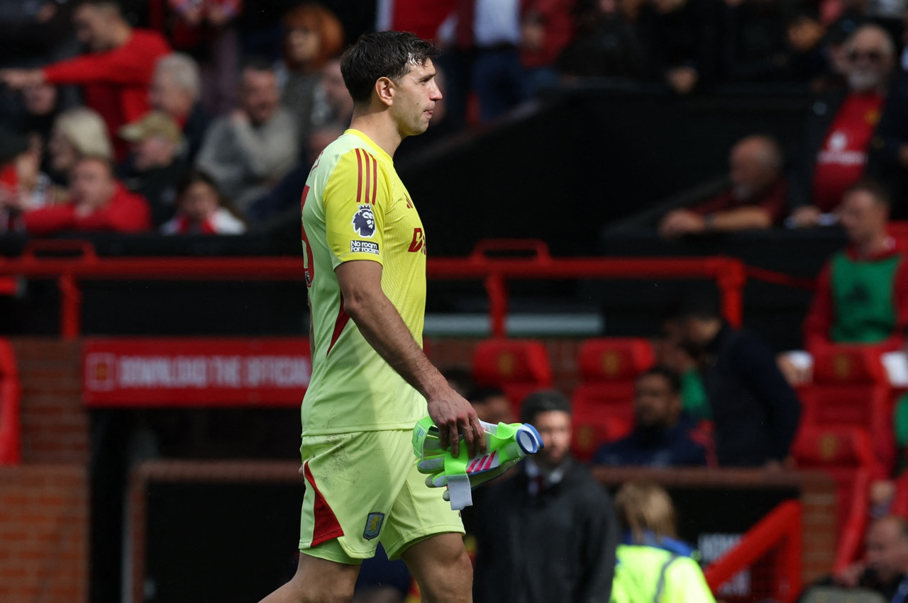 Emiliano "Dibu" Martínez. Foto: Reuters/Chris Radburn
