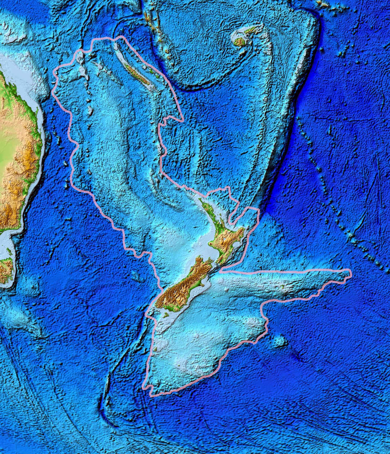 Topografía de Zelandia. Foto: Wikipedia.
