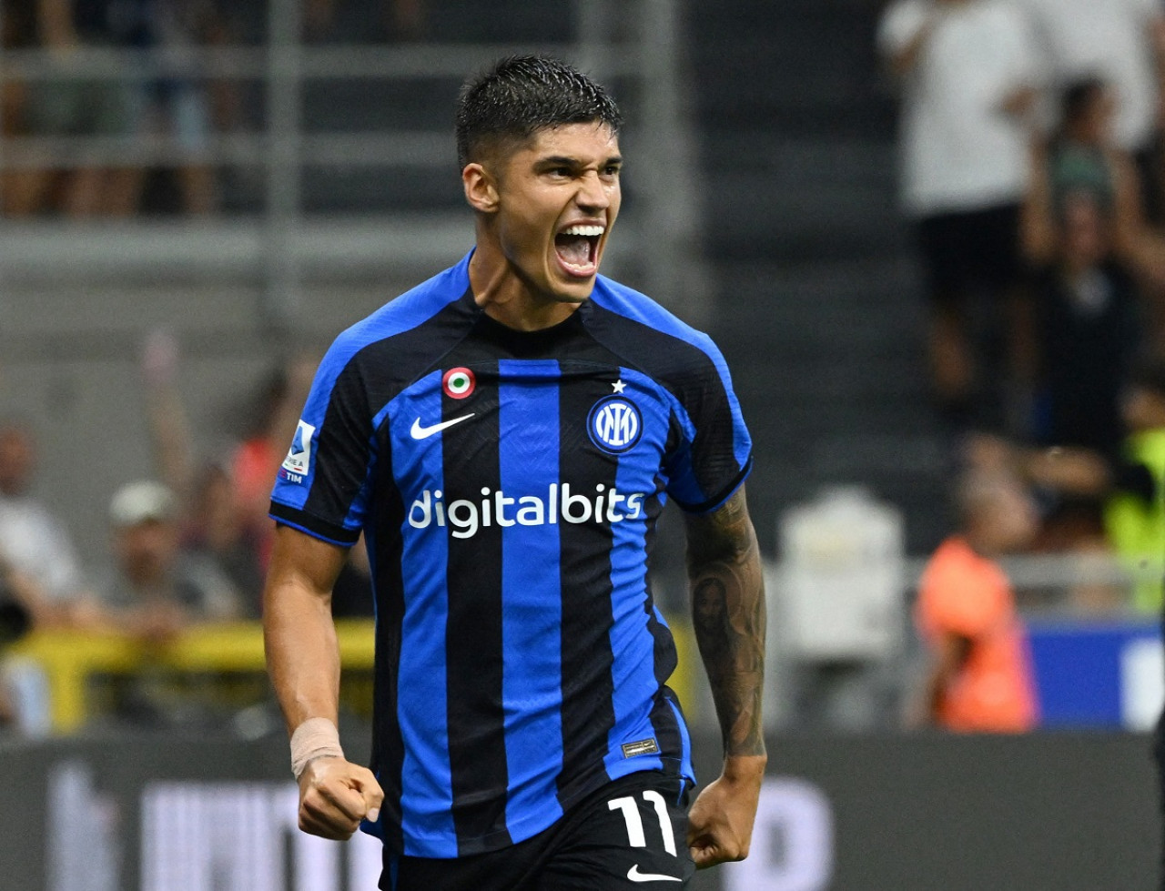 Joaquín Correa no seguirá su carrera en Inter de Milan. Foto: Reuters (Alberto Lingria)