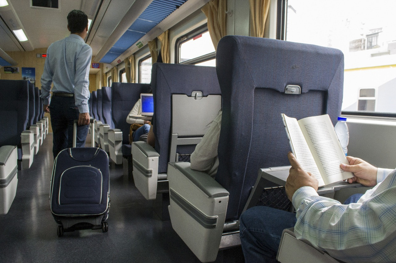 Viajar en tren a Mar del Plata, una opción accesible. Foto: NA.