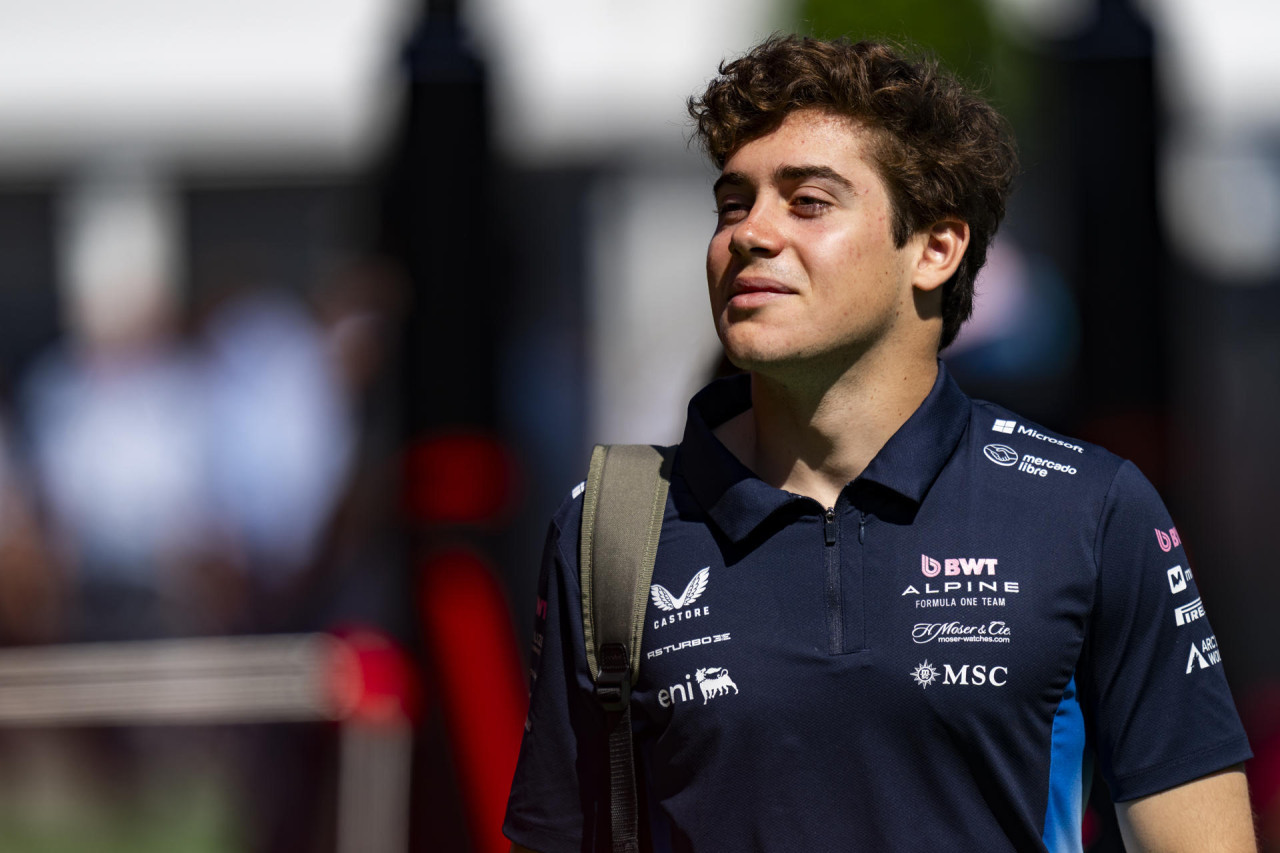 Franco Colapinto en el Gran Premio de España. Foto: EFE/Siu Wu.