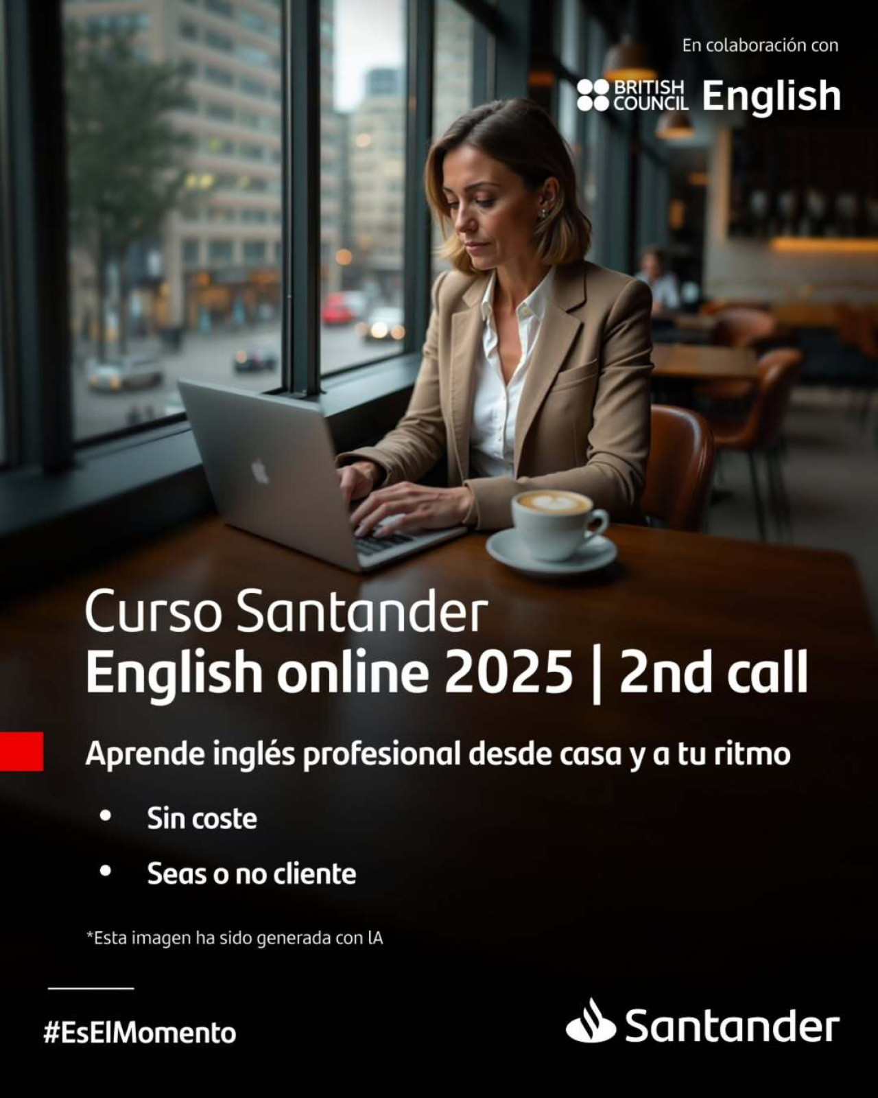 Santander Open Academy. Foto Instagram @santanderopenacademy