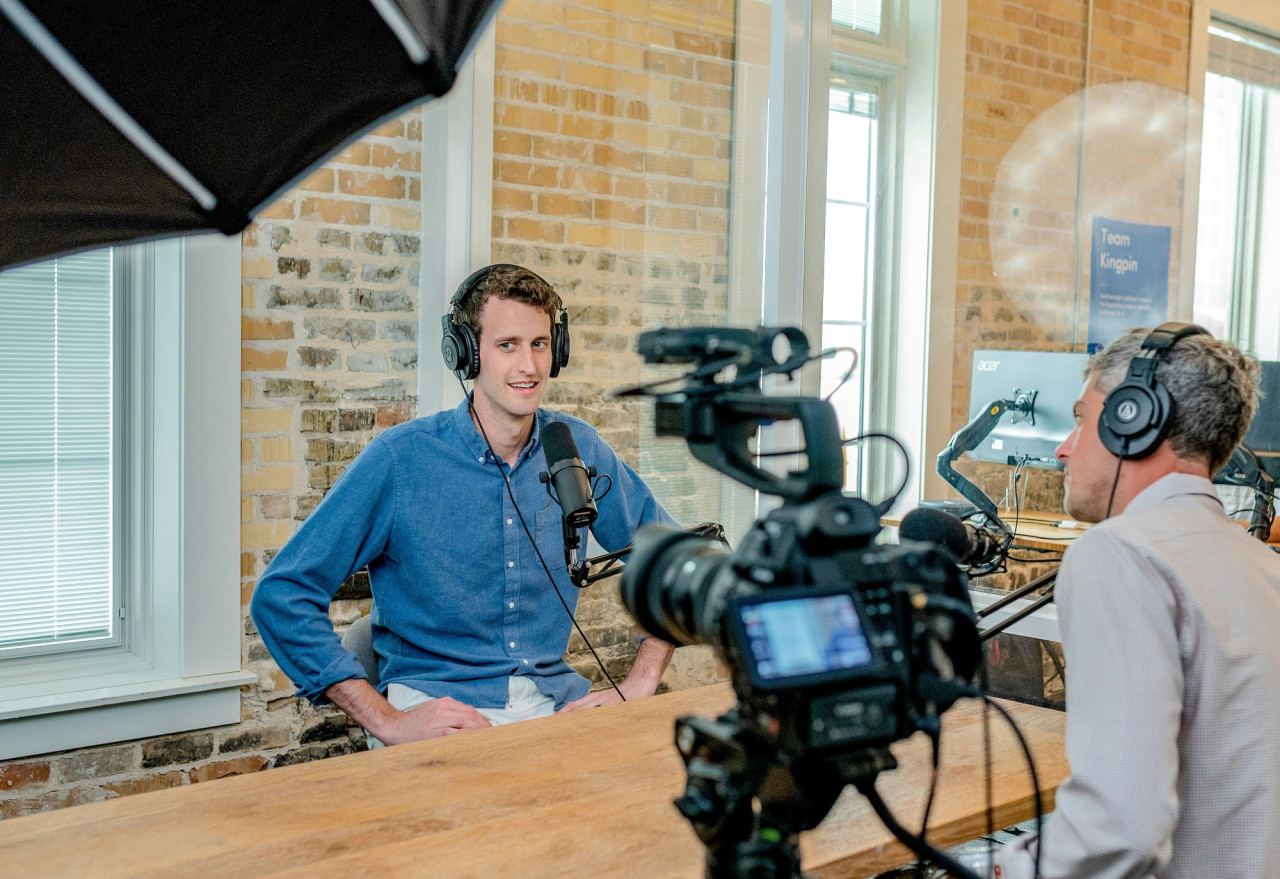 Periodista. Foto Unsplash