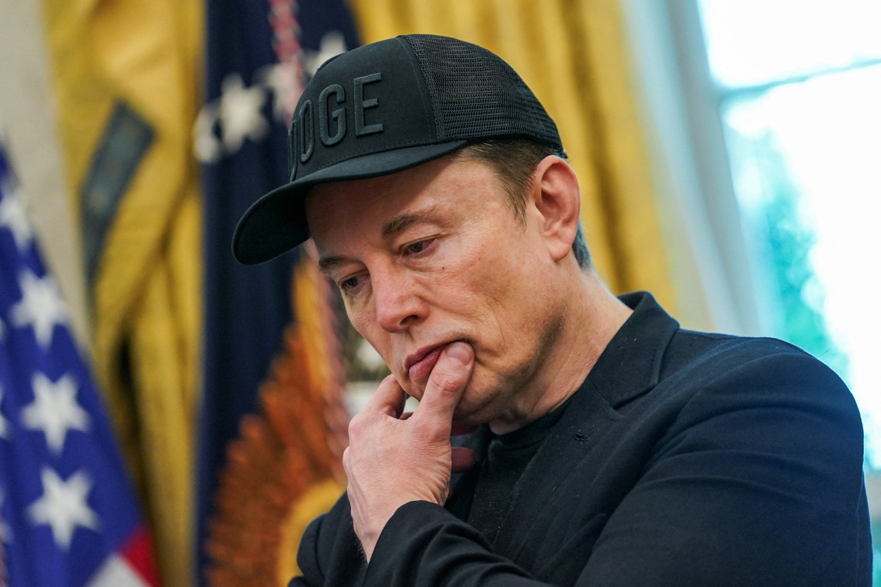 Elon Musk y su rol en el Gobierno de Donald Trump. Foto: Reuters/Nathan Howard