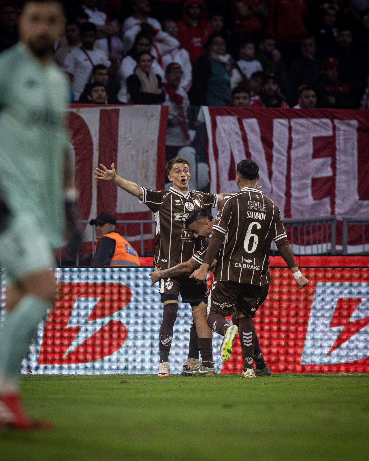 El gol de Platense. Foto: X @caplatense