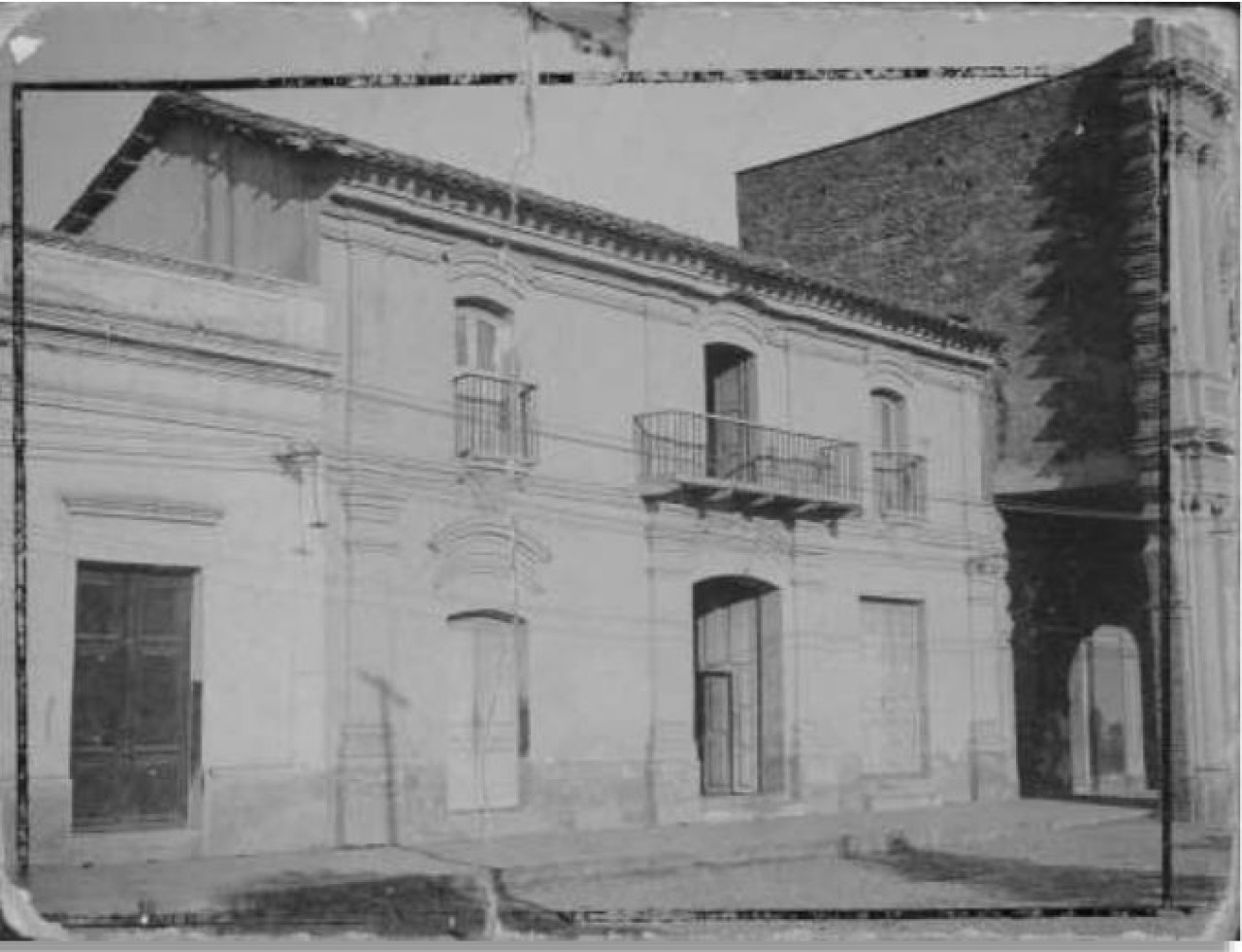 Vivienda de la Familia Belgrano Peri - González Casero. Foto: AGN