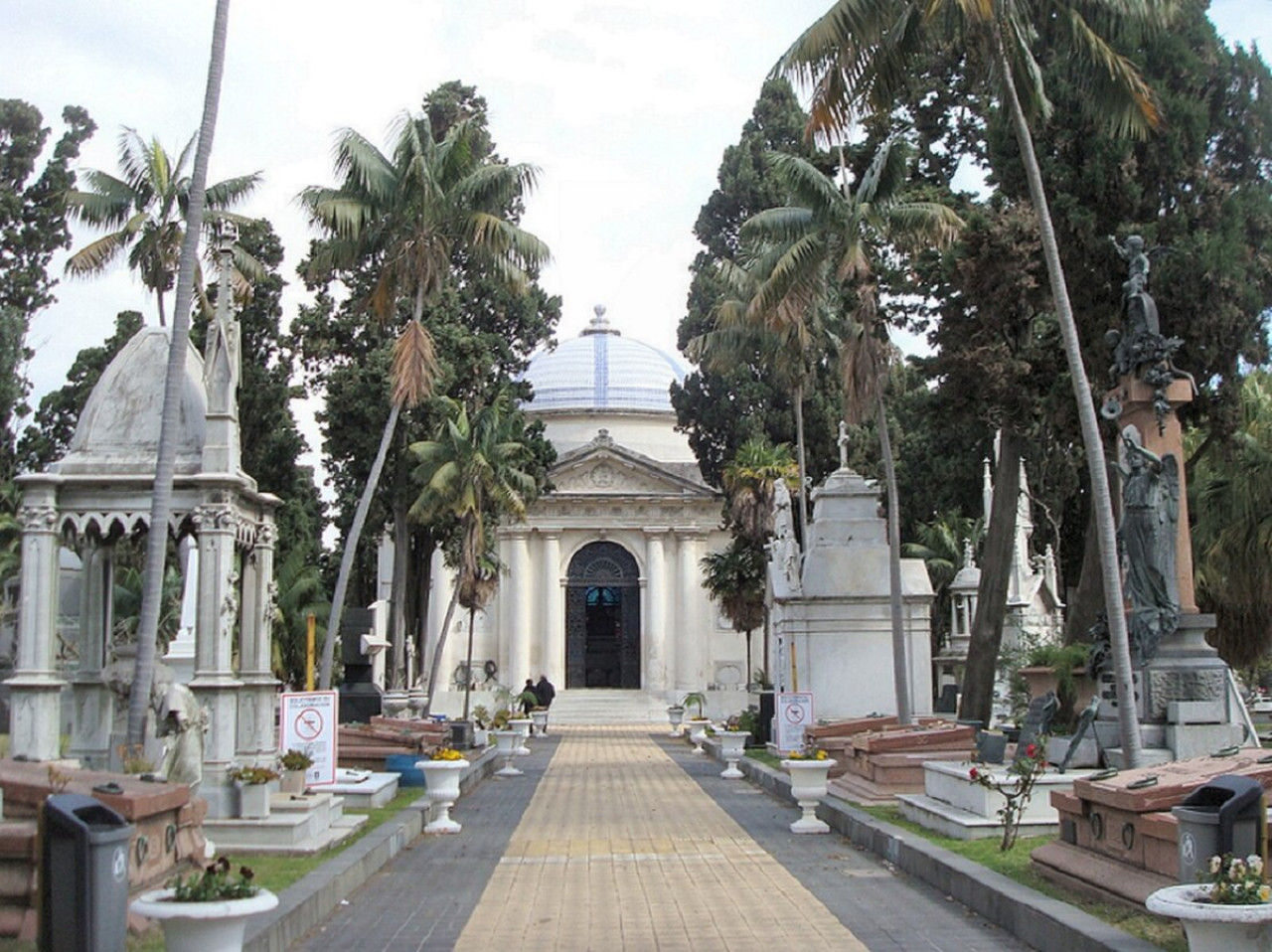 Cementerio Central en la actualidad