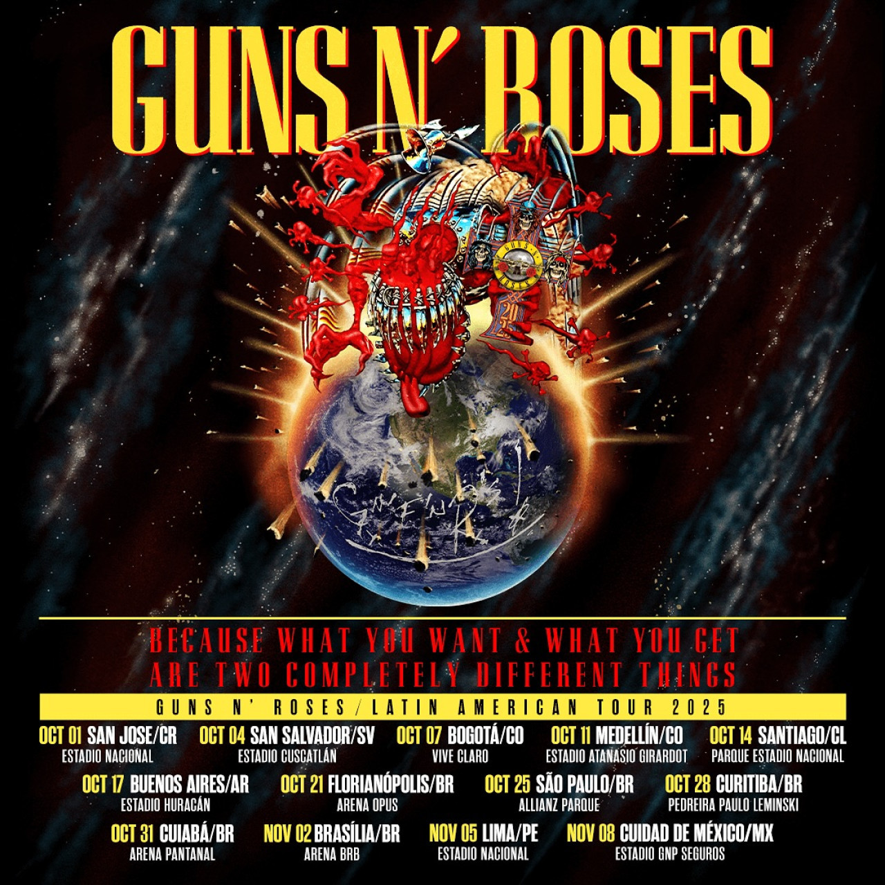 Guns N