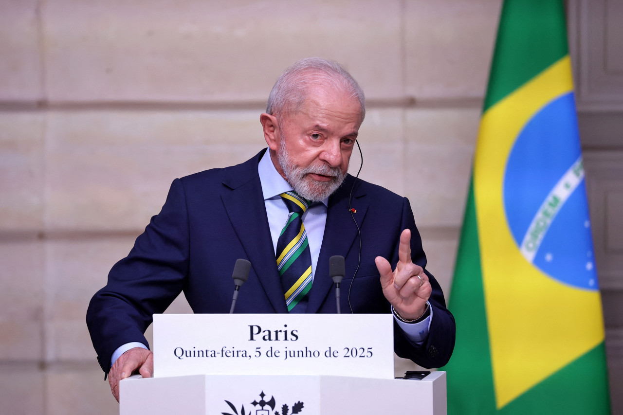 Lula da Silva. Foto: REUTERS/PETIT TESSON.