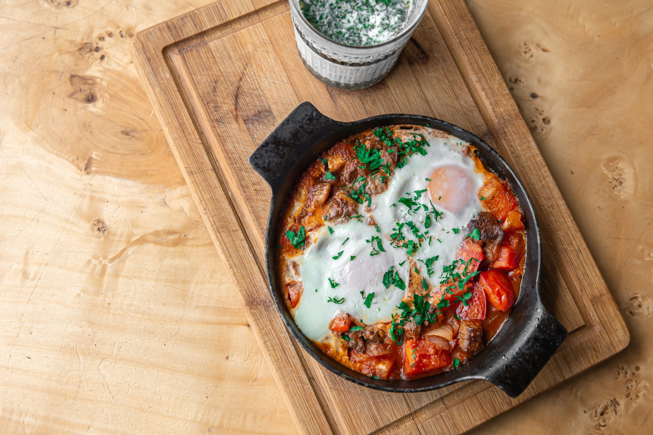 Huevos revueltos. Foto FREEPIK