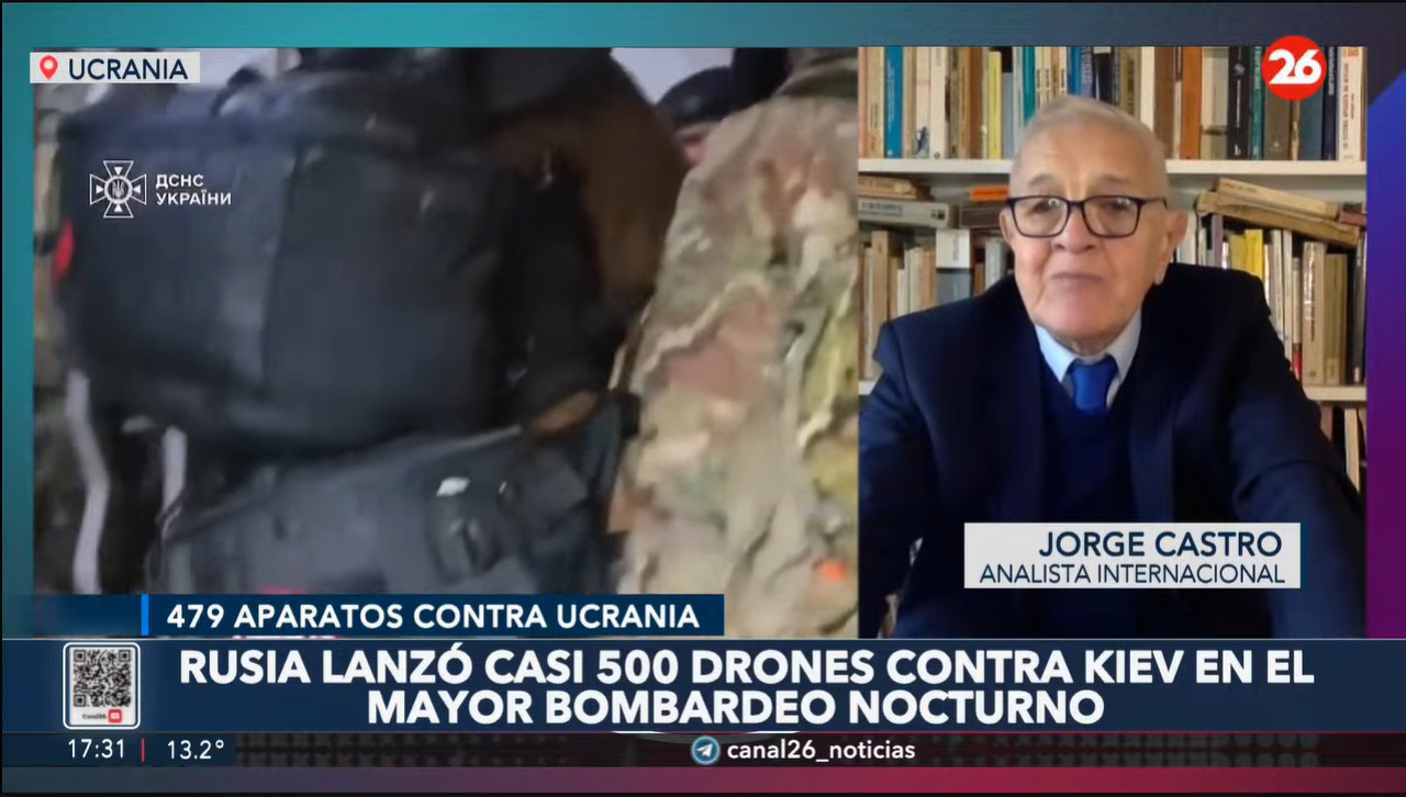 Jorge Castro en 26 PM.