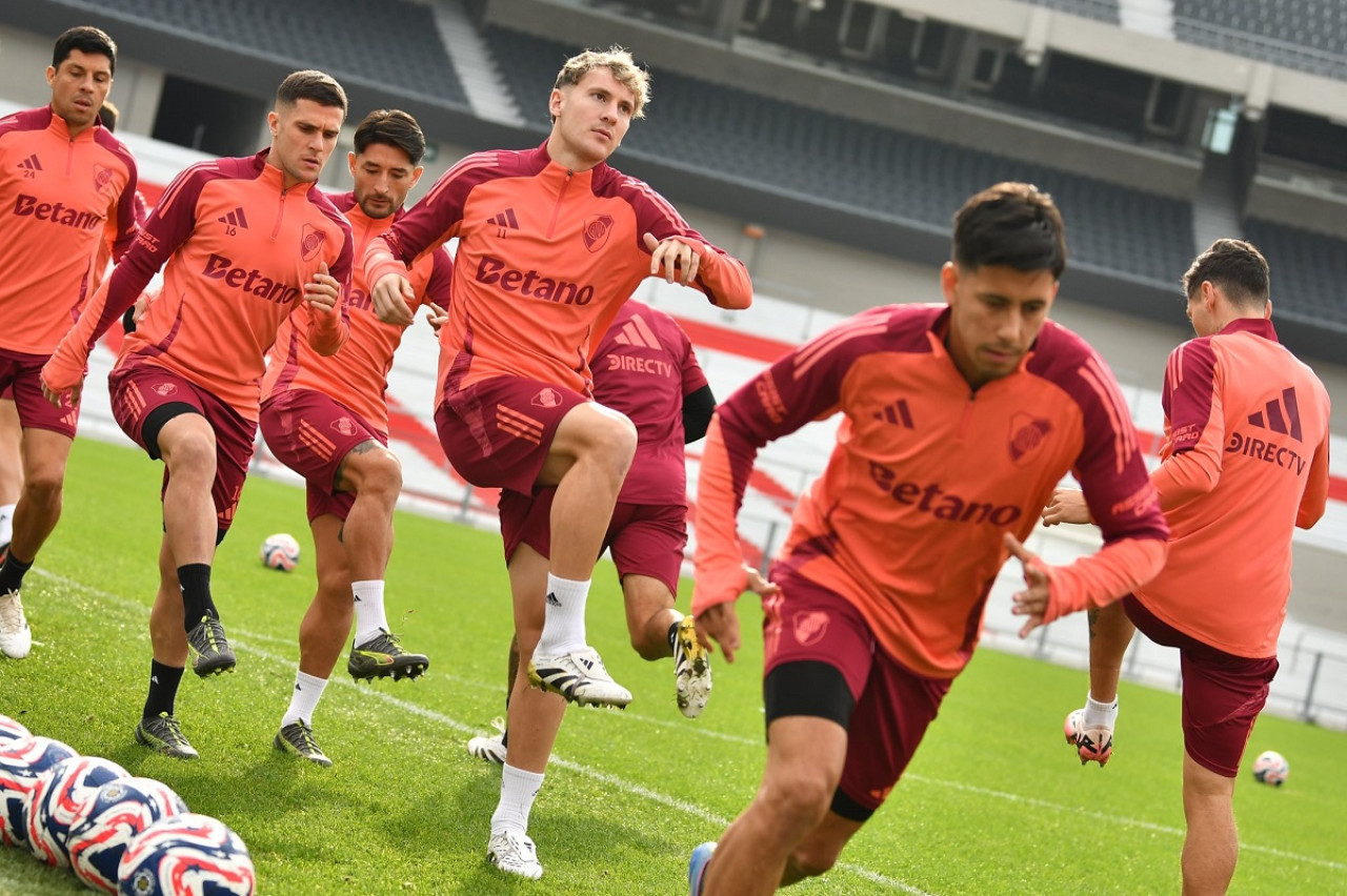 River Plate debutará en el Mundial de Clubes el martes 17 de junio. Foto: X @RiverPlate.