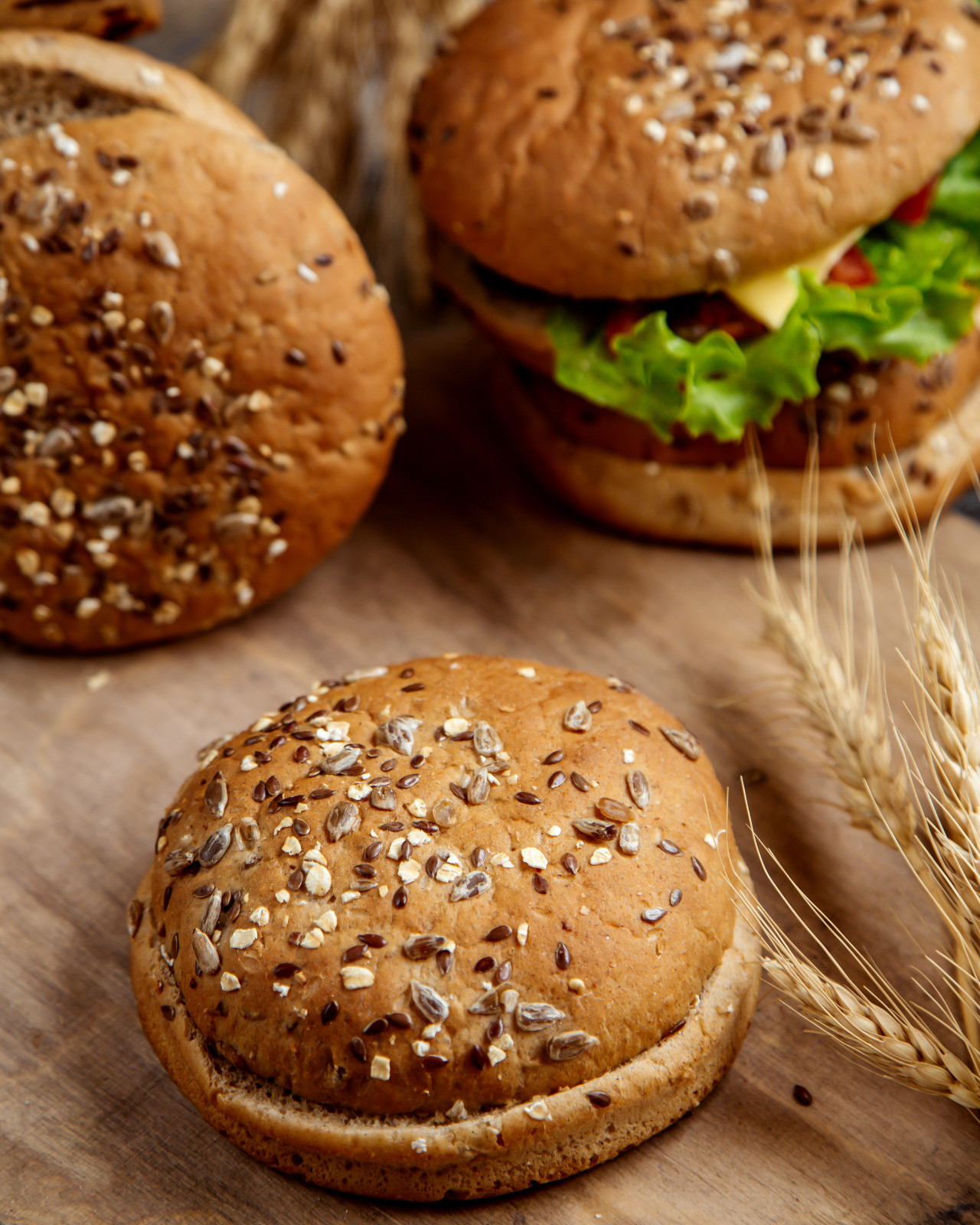 Pan, hamburguesa. Foto: Freepik.