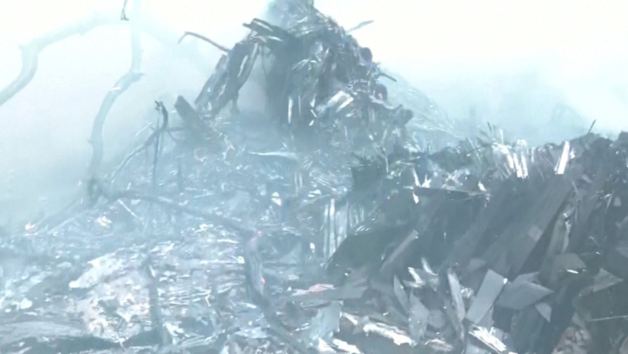 Un avión con 242 personas a bordo se estrelló en India. Foto: Reuters.