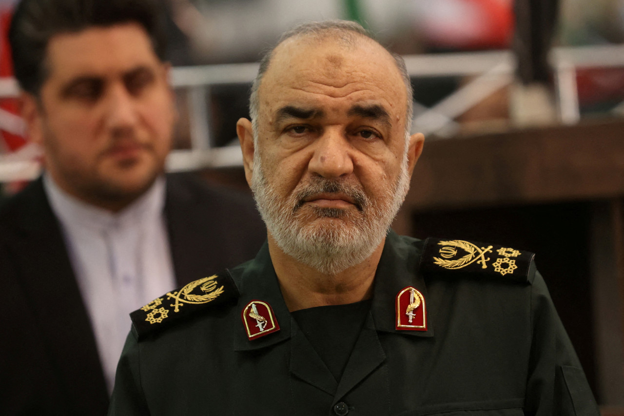 Hossein Salamí. Foto: Reuters/Majid Asgaripour/WANA (West Asia News Agency)