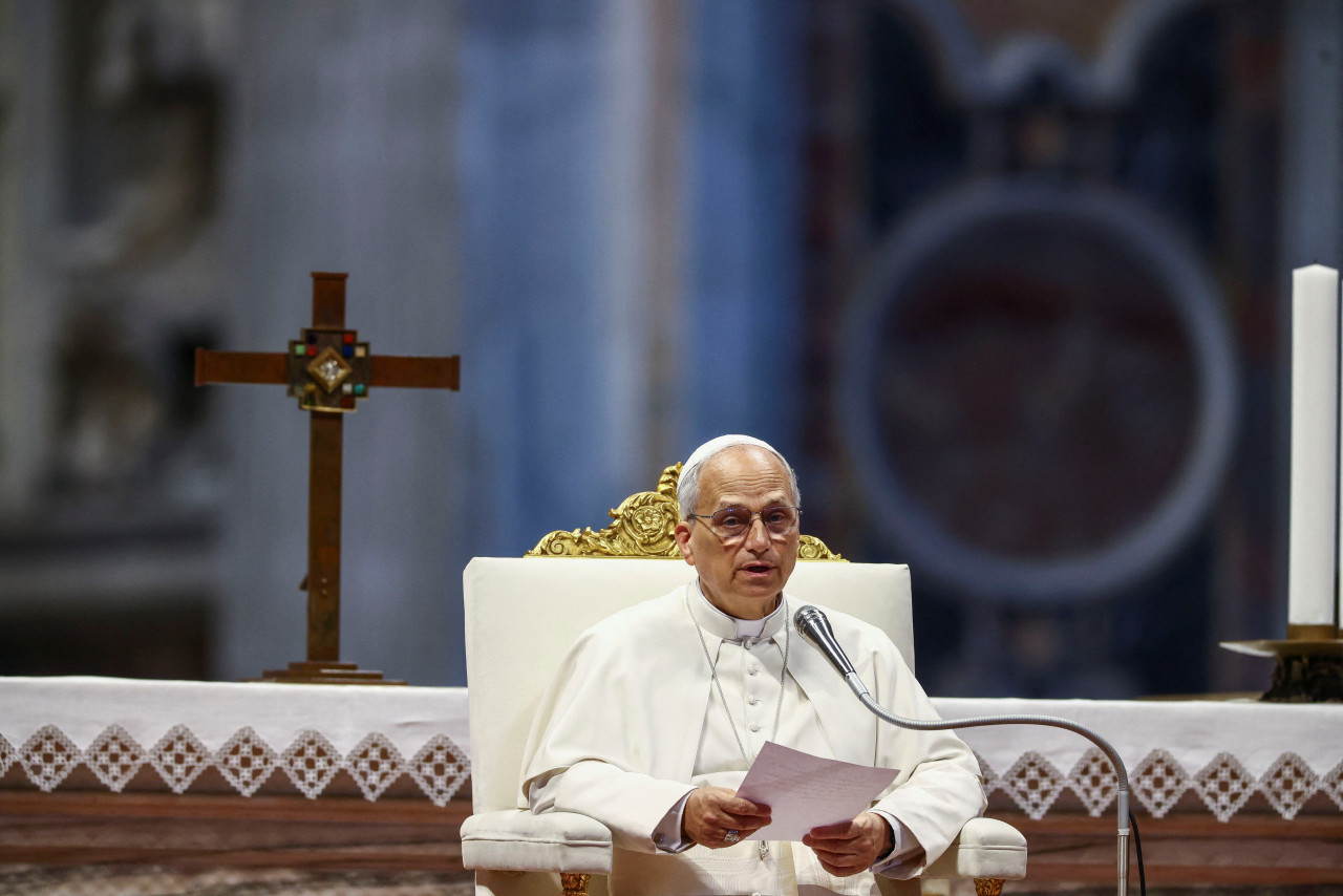 Papa León XIV. Foto: REUTERS.