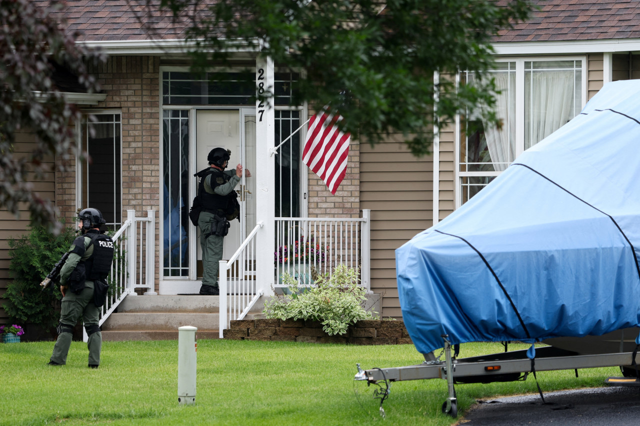 Policía de Minnesota. Foto: Reuters / Ellen Schmidt.